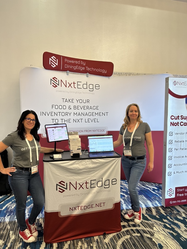 NxtEdge team at its booth during the Senior Living Innovation Forum in Charlotte