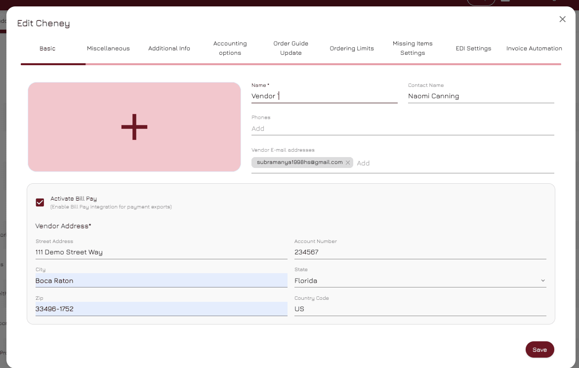 NxtEdge Vendor Check Payments