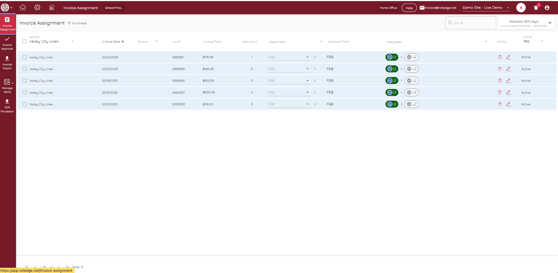 NxtEdge Multi-Level Approval Workflows