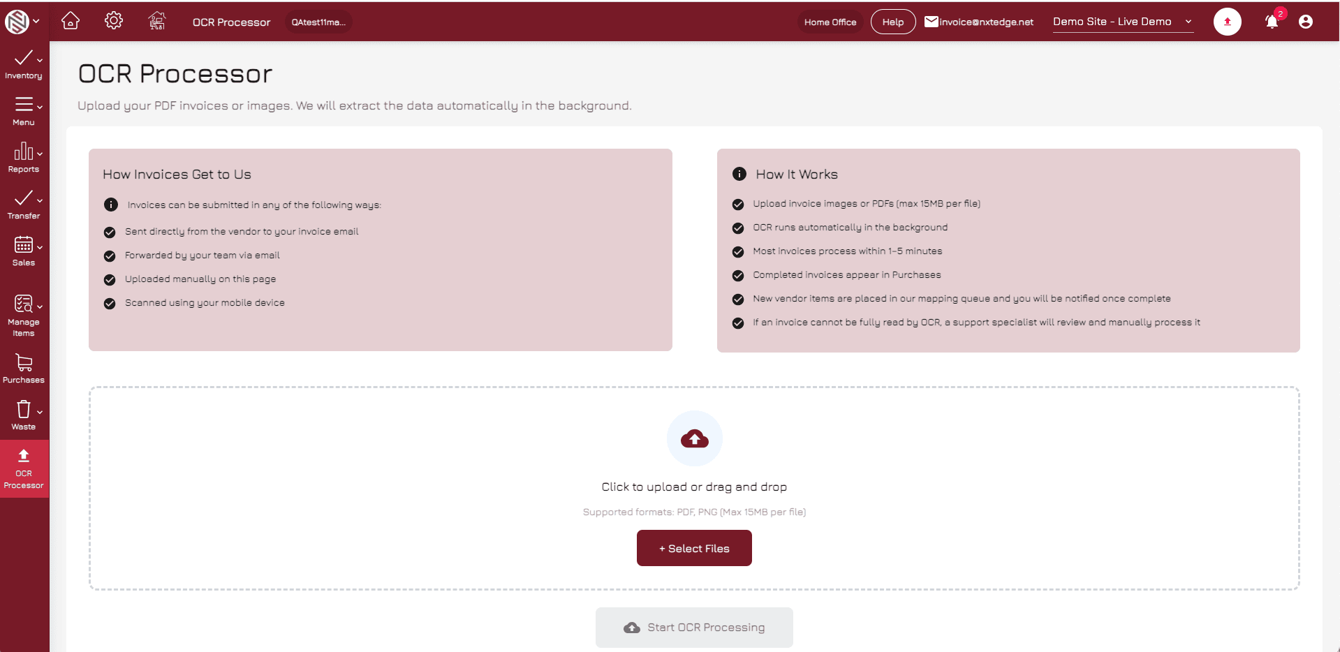 Capture Invoices Your Way