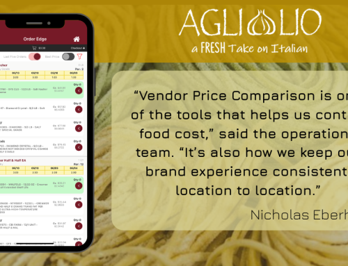 Case Study: How Agliolio Uses NxtEdge to Control Food Costs and Brand Consistency